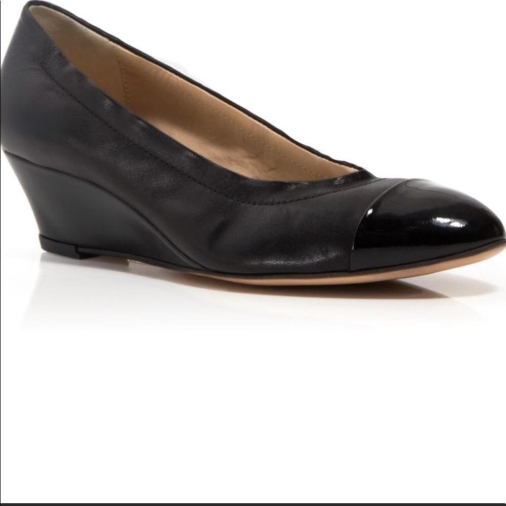 Attilio Giusti Leombruni Leather Wedge Pump 36 1/2